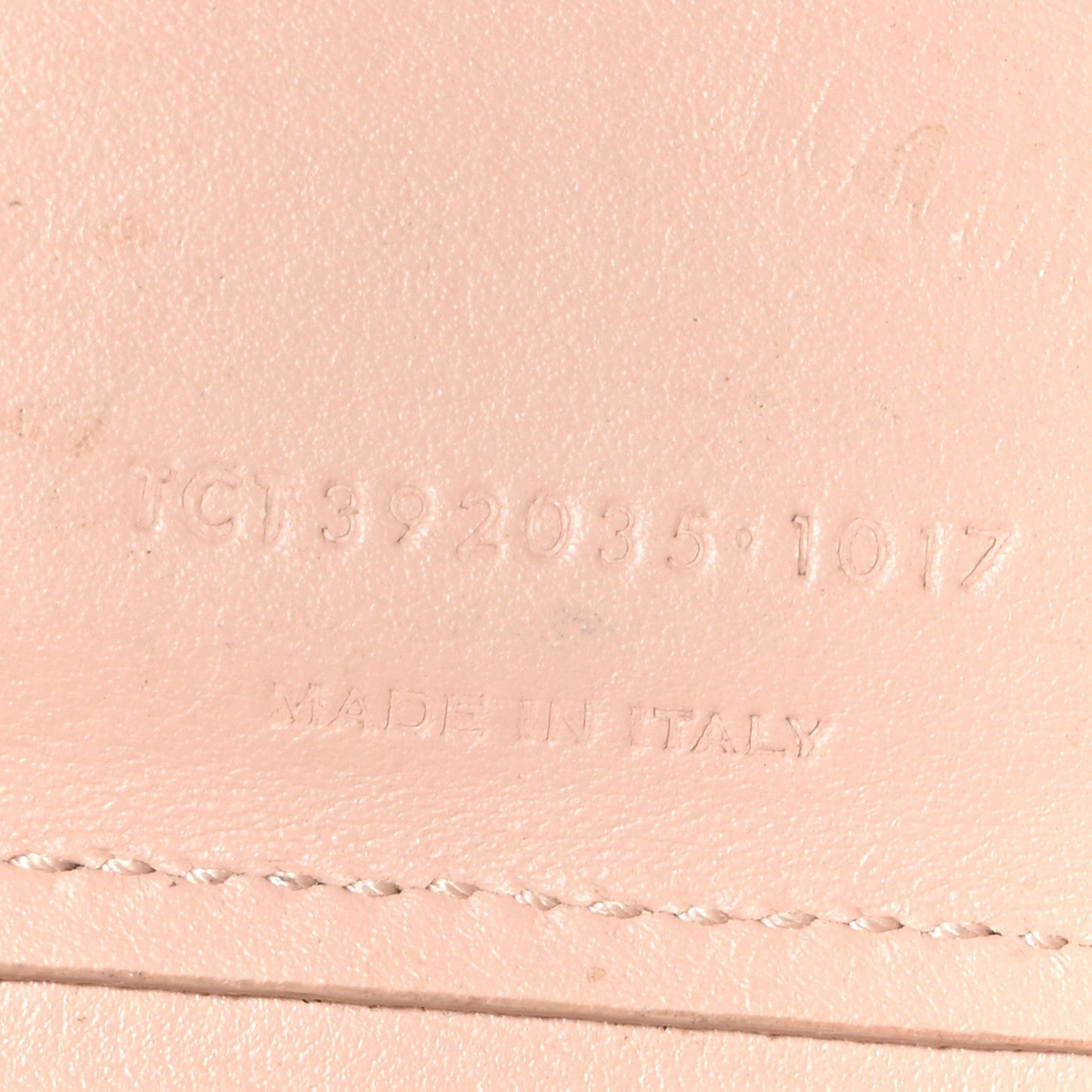 Calfskin Crocodile Embossed Nano Sac De Jour Marble Pink