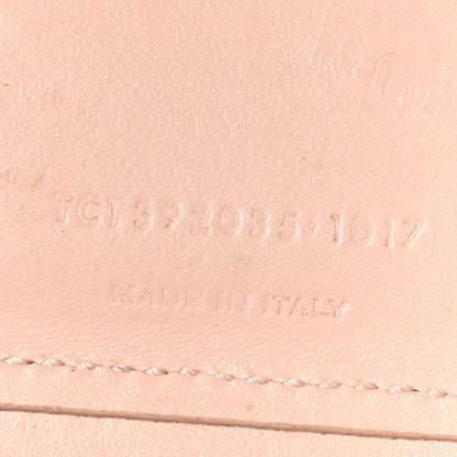 Calfskin Crocodile Embossed Nano Sac De Jour Marble Pink