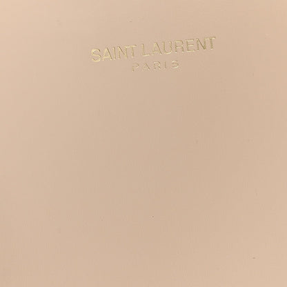 Calfskin Classic Monogram Double Face Tote Nude Powder