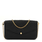 Empreinte Pochette Felicie Chain Wallet Black