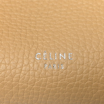 Supple Grained Calfskin Small Big Bag Sand