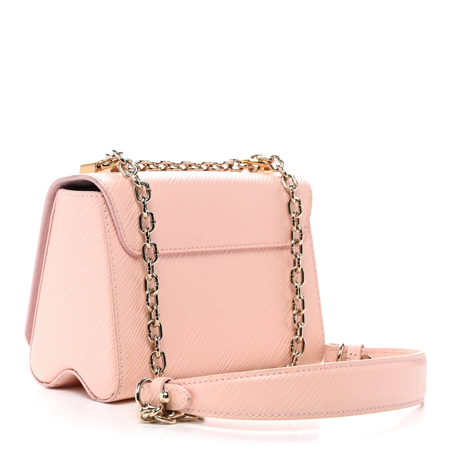 Epi Moonstone Twist Shoulder Bag PM Rose Jasmine