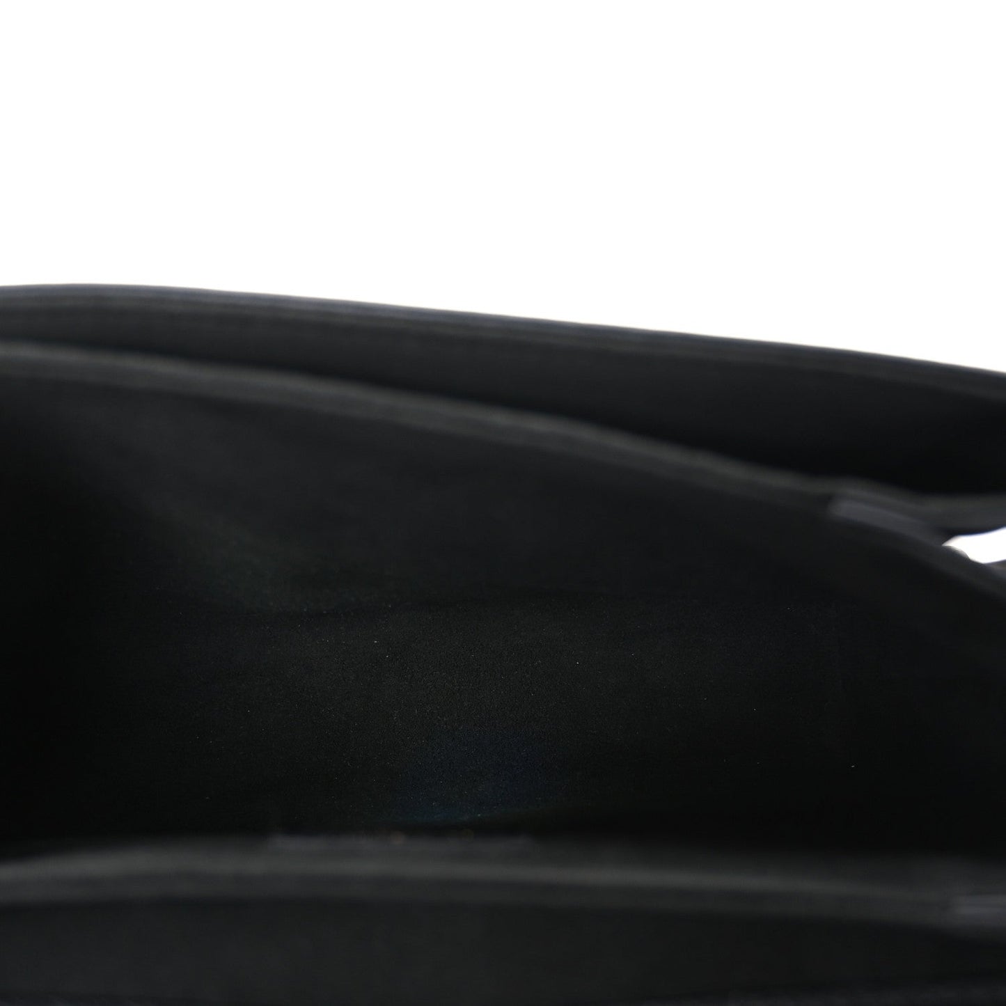 Grained Calfskin Lockme Oxford Black
