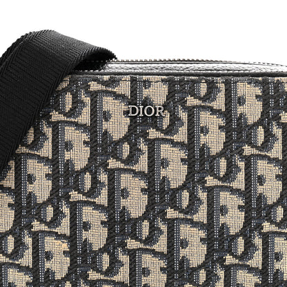 Oblique Pouch Navy Blue