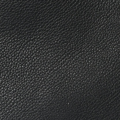 Grained Calfskin Low Key Hobo PM Black