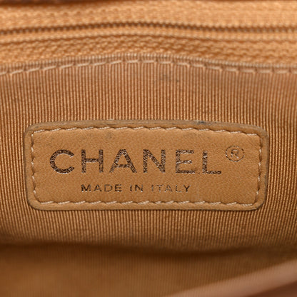 Washed Lambskin Mini Chain Around Messenger Brown