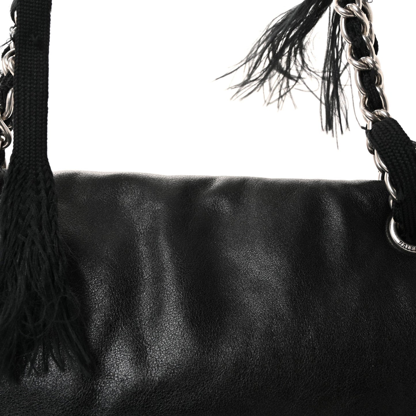 Calfskin Medium Modu Shoulder Bag Black