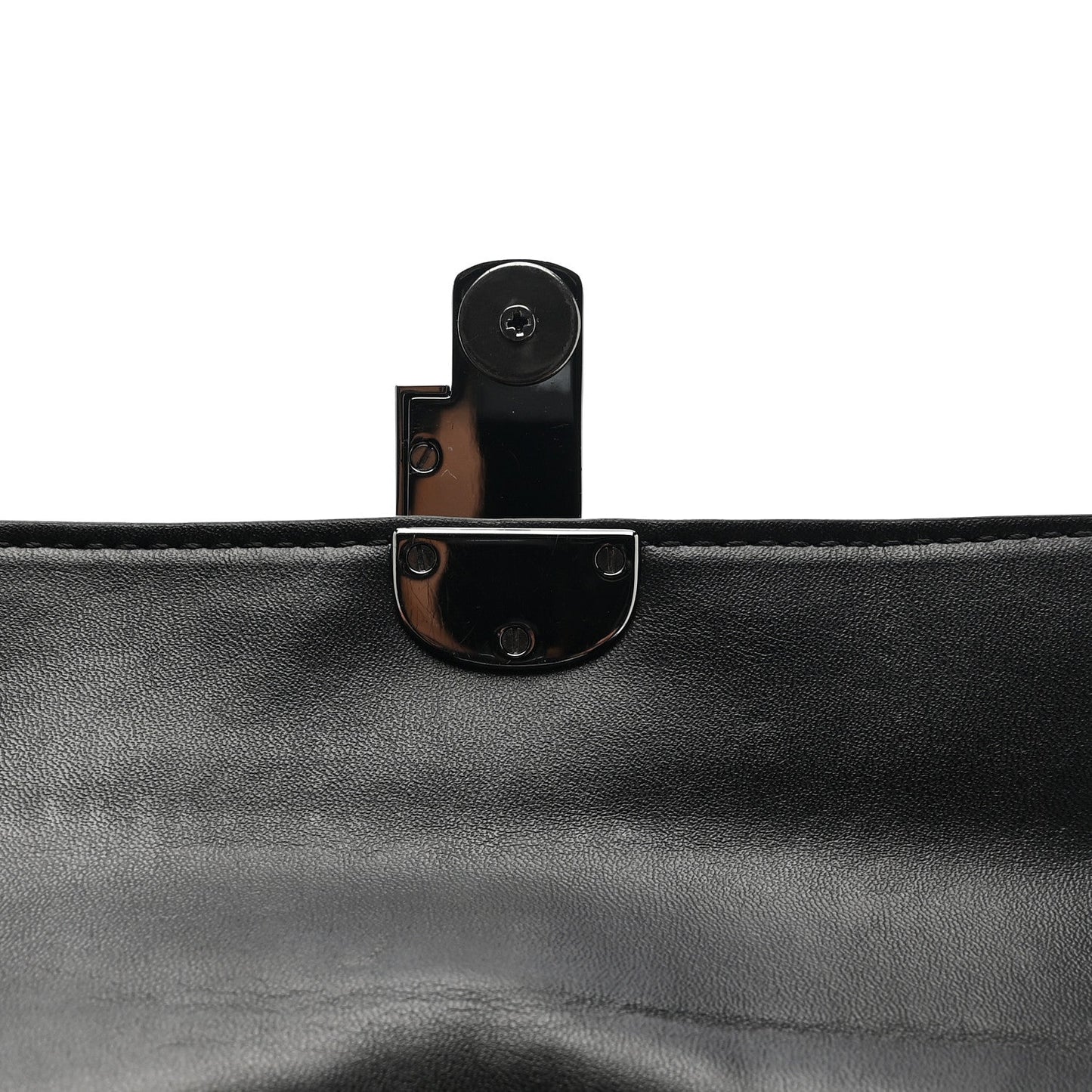 The Rhinestone J Marc Mini Shoulder Bag Black