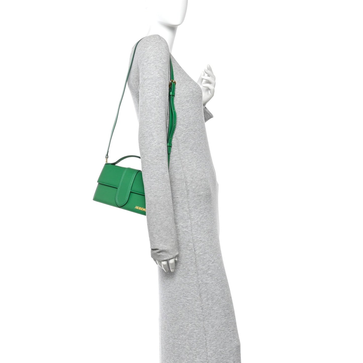Smooth Calfskin Le Grand Bambino Green