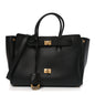 Smooth Calfskin Small Bel Air Carry All Bag Black