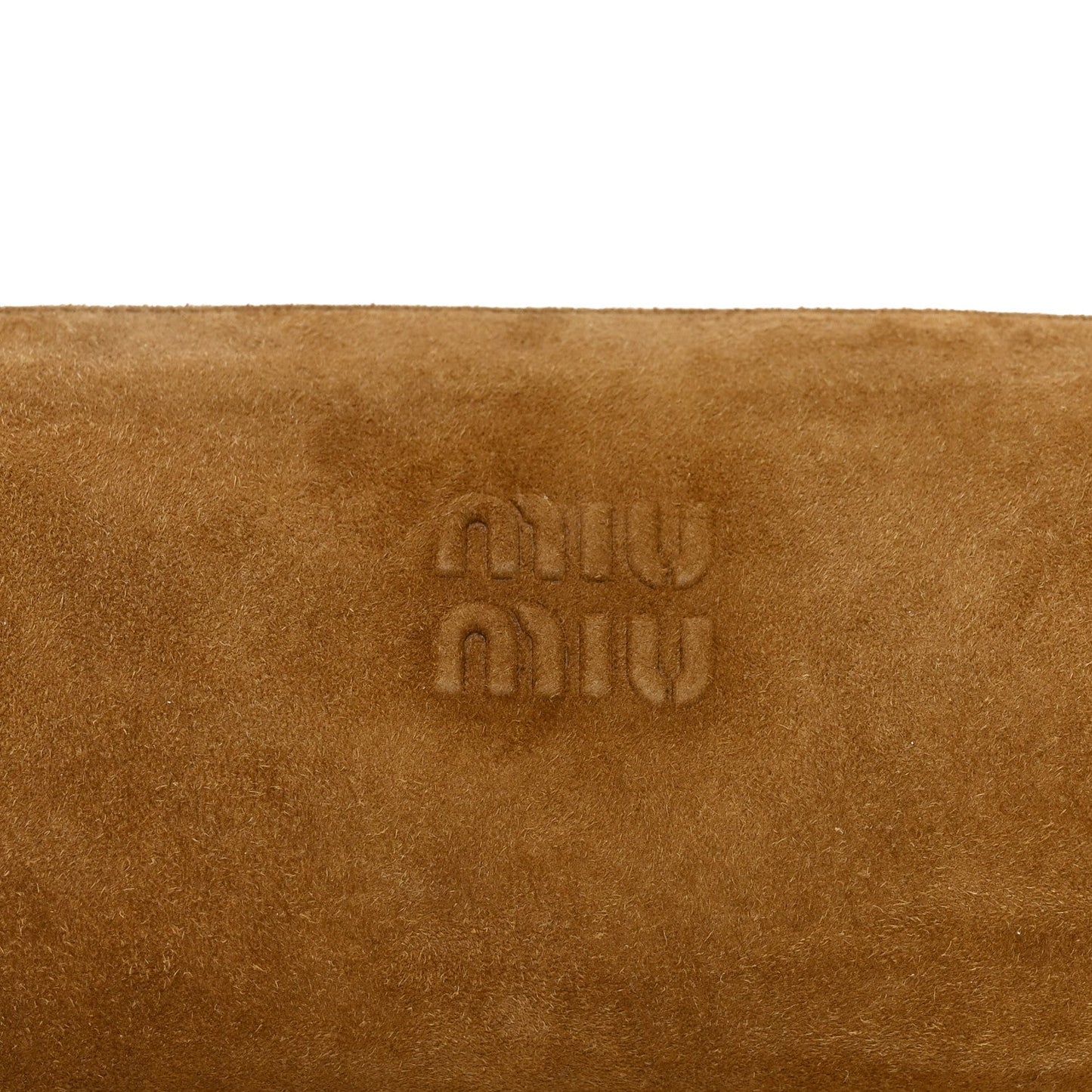 Suede Pouch Olive Green