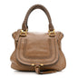 Calfskin Medium Marcie Satchel Nut