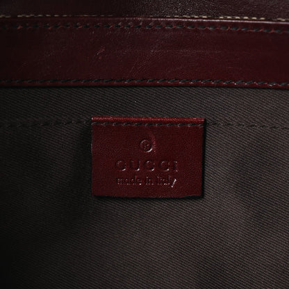 Monogram Studded Horsebit Bordeaux