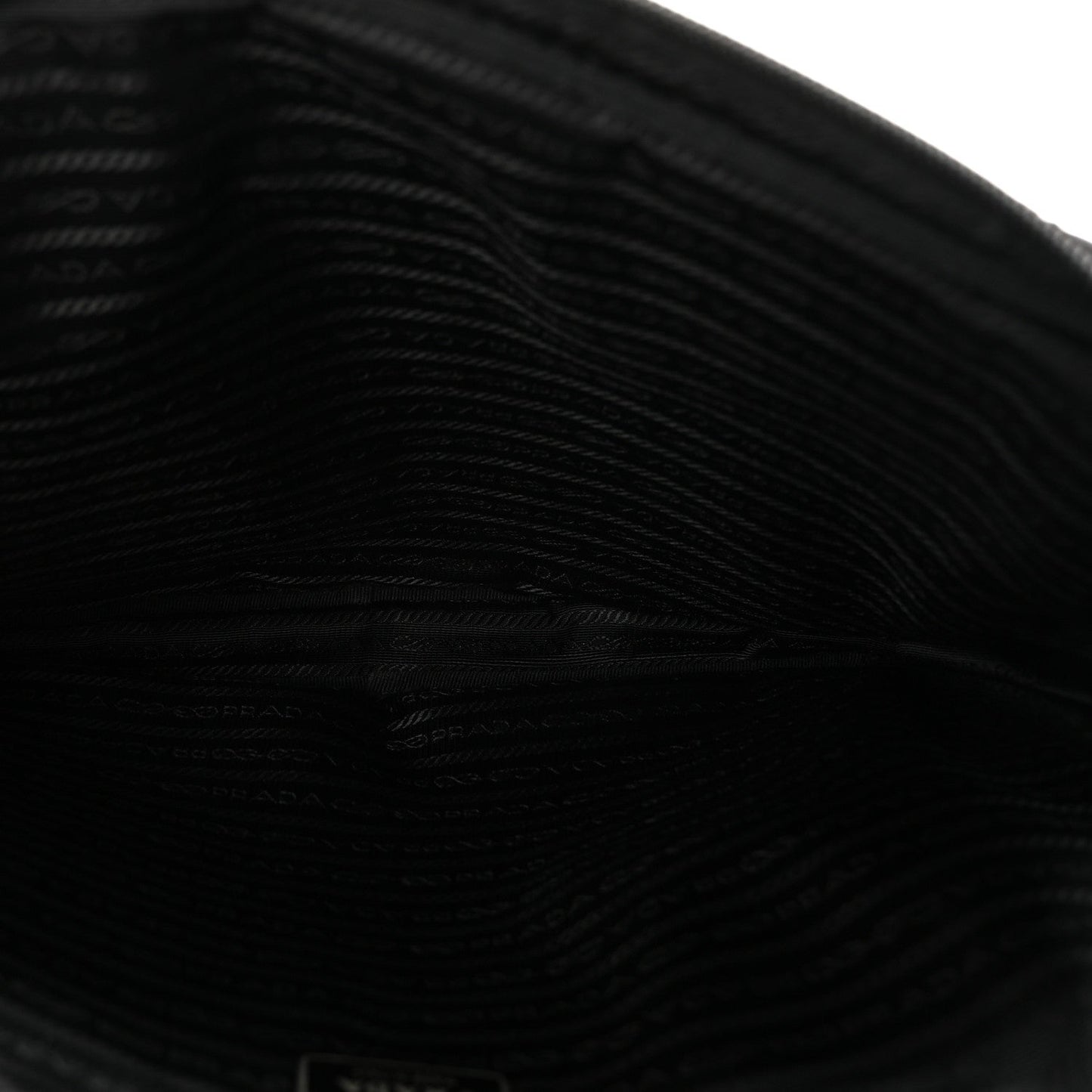 Saffiano Tessuto Nylon Small Briefcase Black