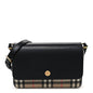 Calfskin Mini Vintage Check Note Bag Black