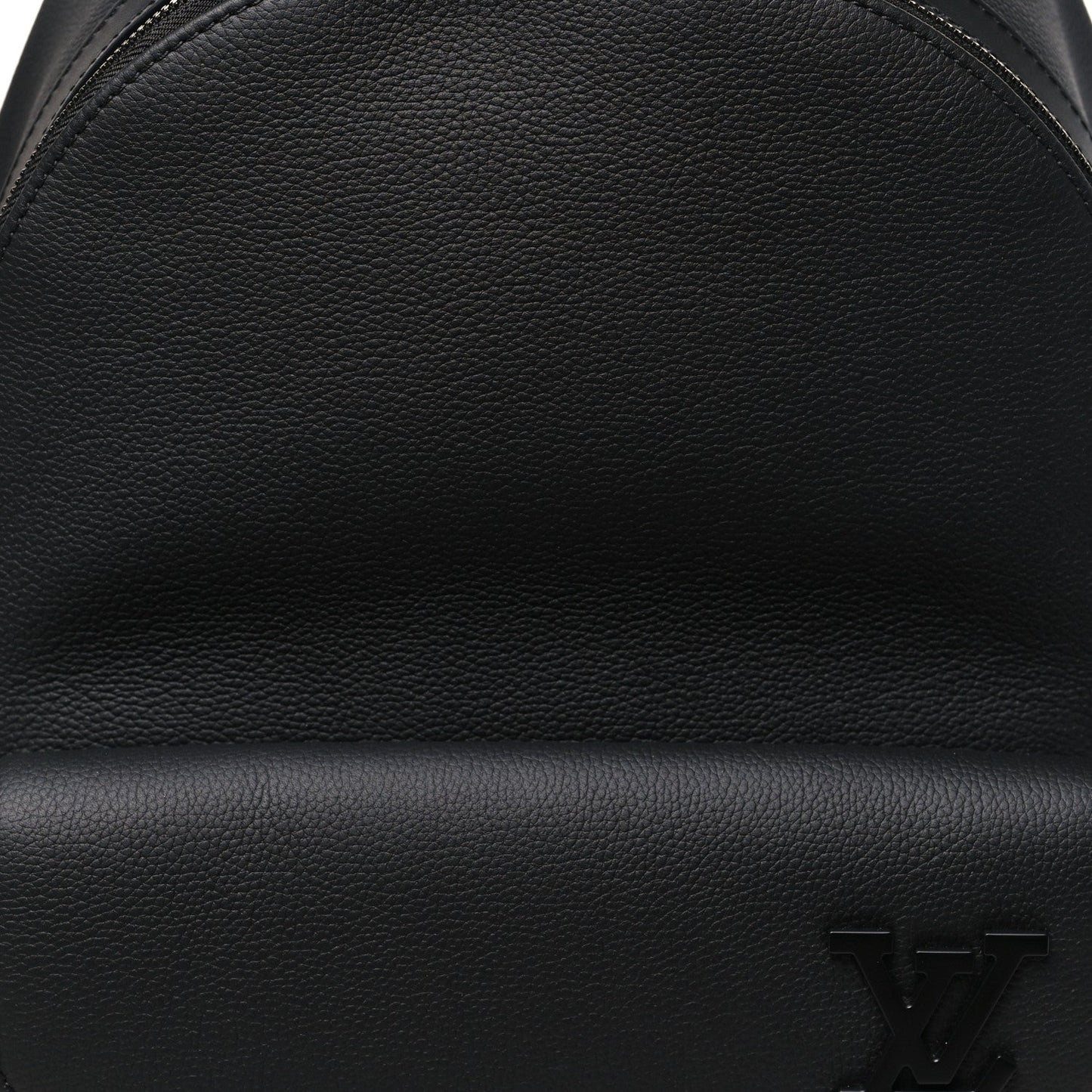 Grained Calfskin Aerogram Takeoff Backpack Black