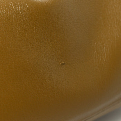 Butter Calfskin The Mini Pouch Moutarde