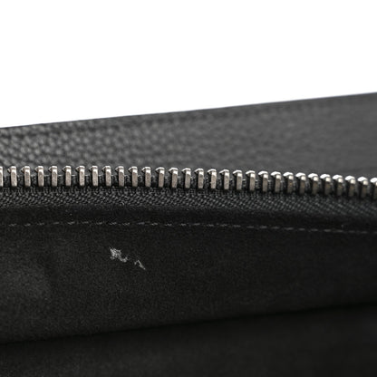 Drummed Calfskin Micro Luggage Black