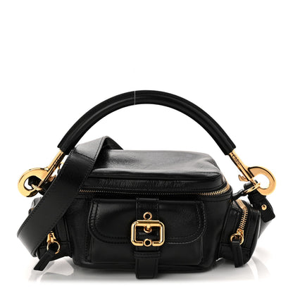 Shiny Buffalo Small Double Carry Camera Bag Black