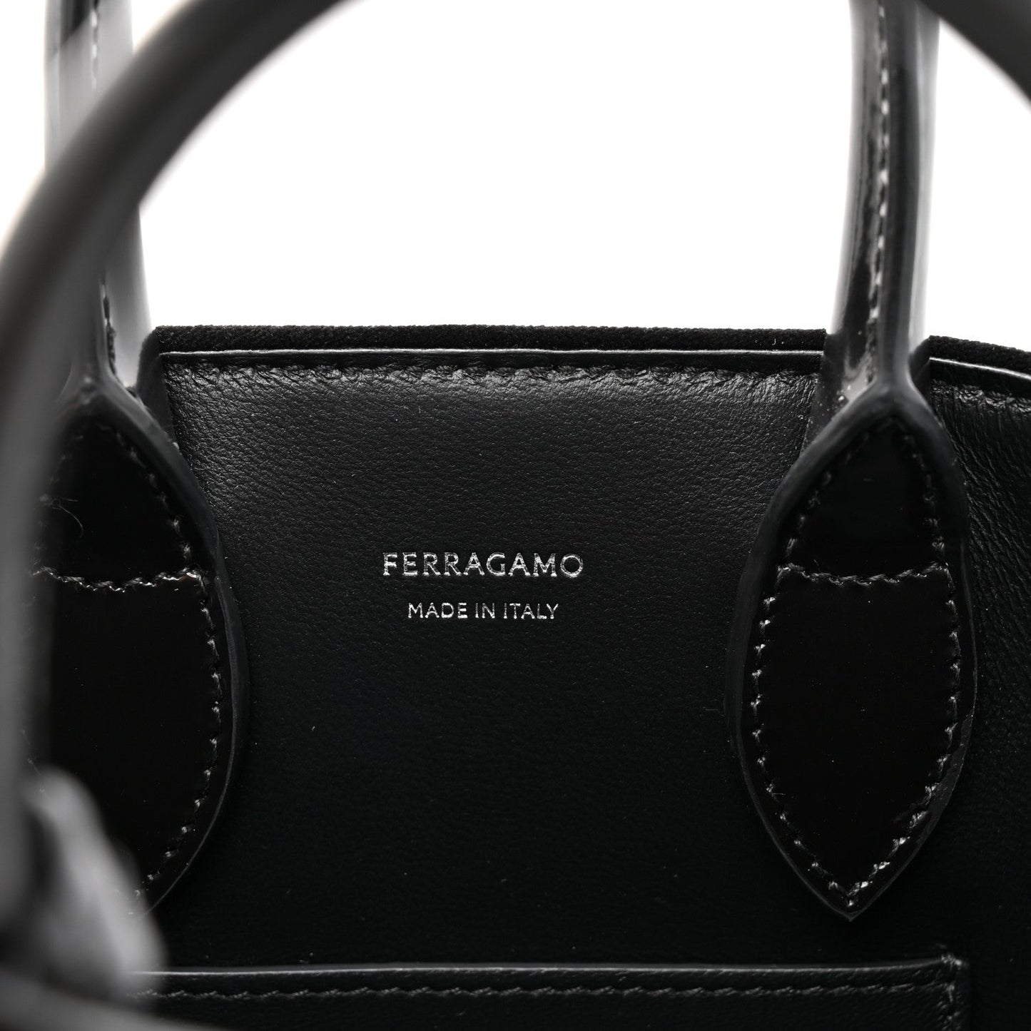 Velvet Strass XS Hug Bag Black
