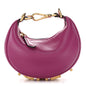 Vitello Grace New Matte Nano Fendigraphy Hobo Charm Ciclamino Pilar