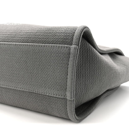 Mixed Fibers Small Deauville Tote Dark Grey