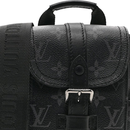 Monogram Eclipse Nano Christopher Backpack Black