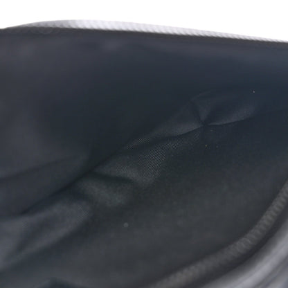 Calfskin Shadow Monogram Duo Slingbag Black