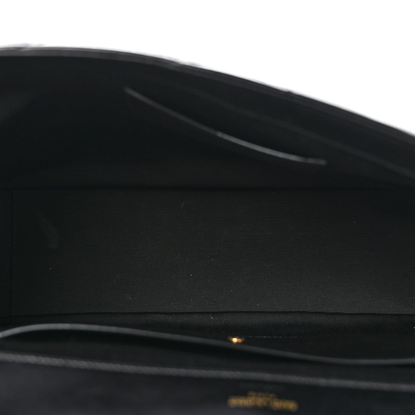 Lambskin Quilted Monogram Large Loulou Black