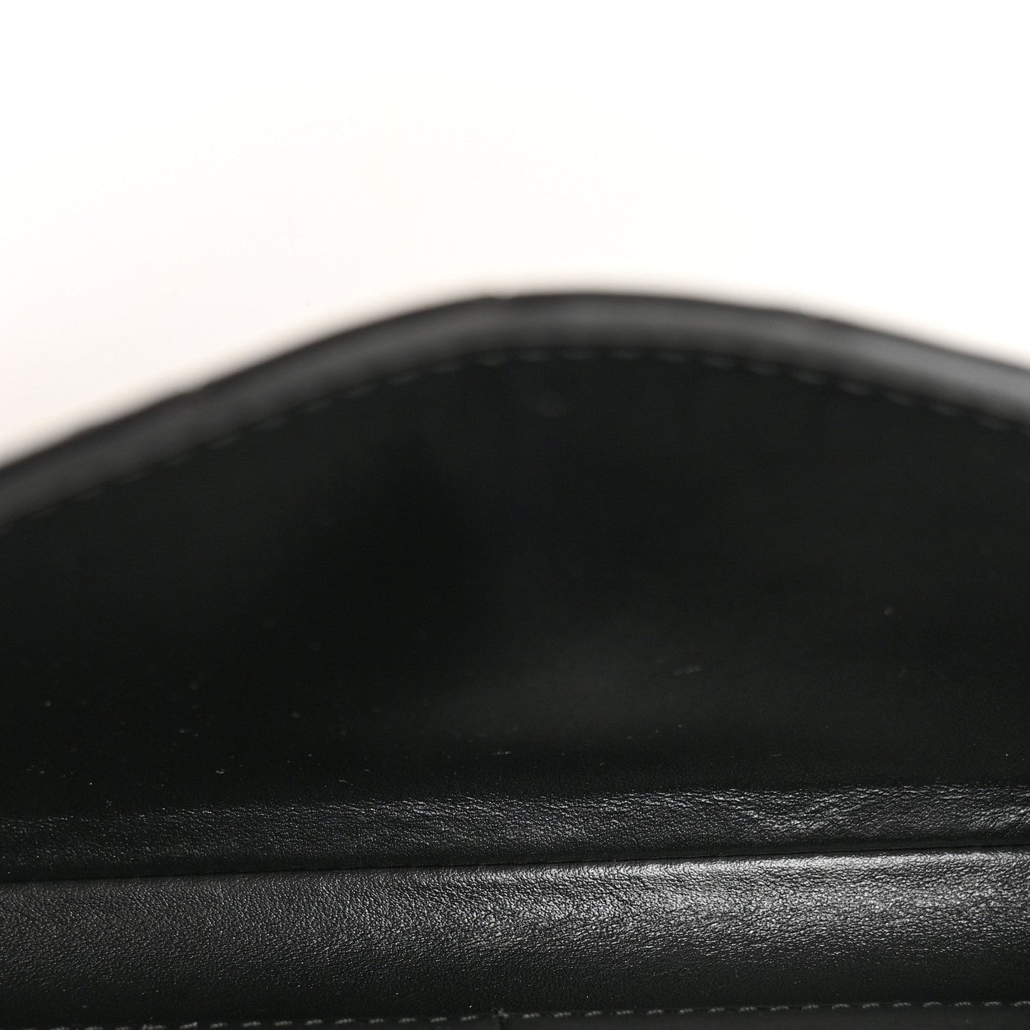 Nappa Intrecciato Long Andiamo Top Handle Clutch Black