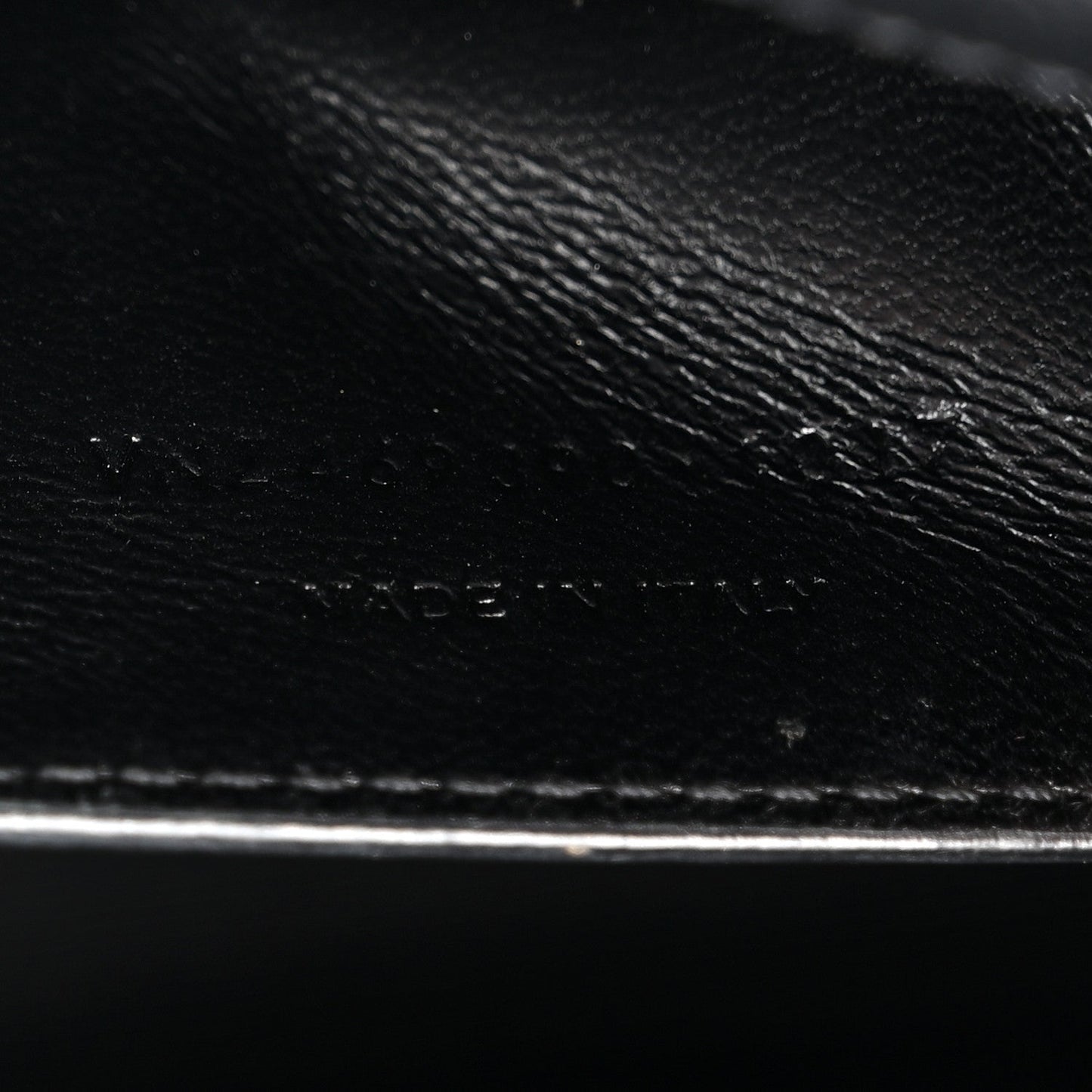 Grain De Poudre Small Monogram Kate Satchel Black