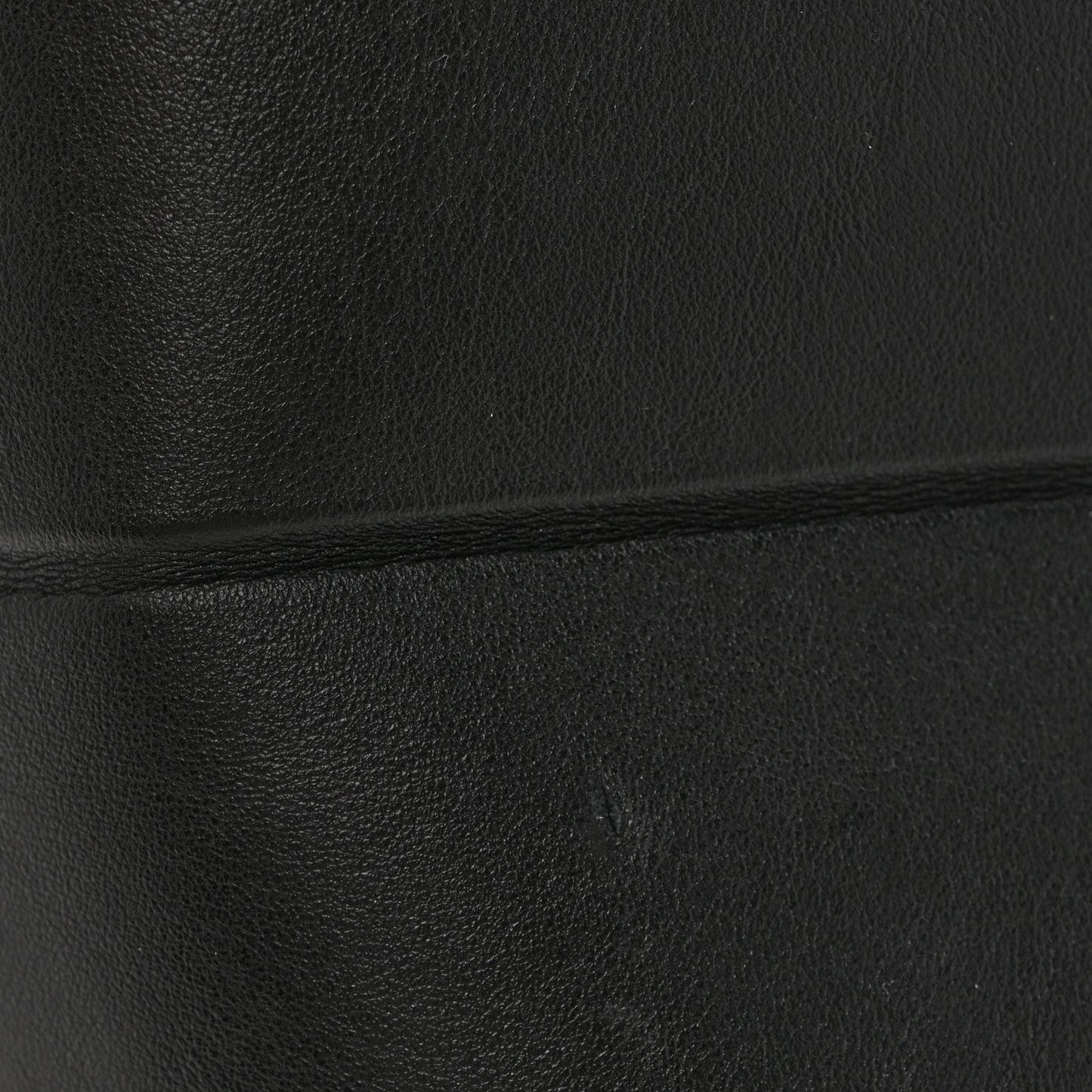 Shiny Calfskin Medium Puzzle Fold Tote Black