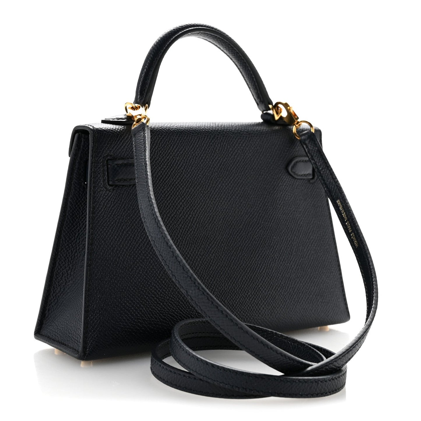 Epsom Mini Kelly Sellier 20 Bleu Indigo