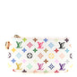 LV X TM Monogram Multicolor Phone Holder White