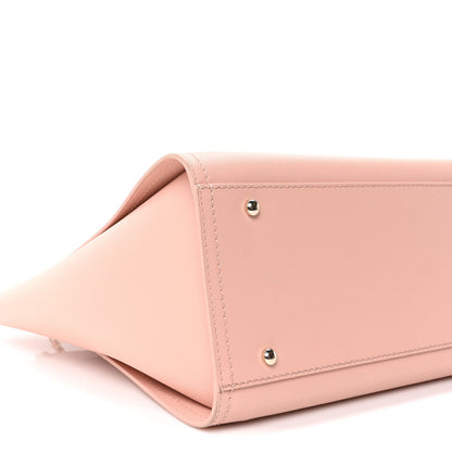 Caviar Small Studded Deauville Tote Light Pink