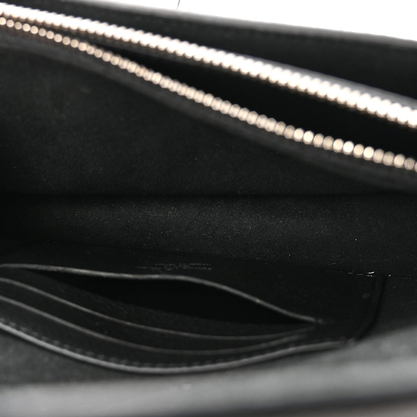 Soft Calfskin My Lockme Chain Pochette Black