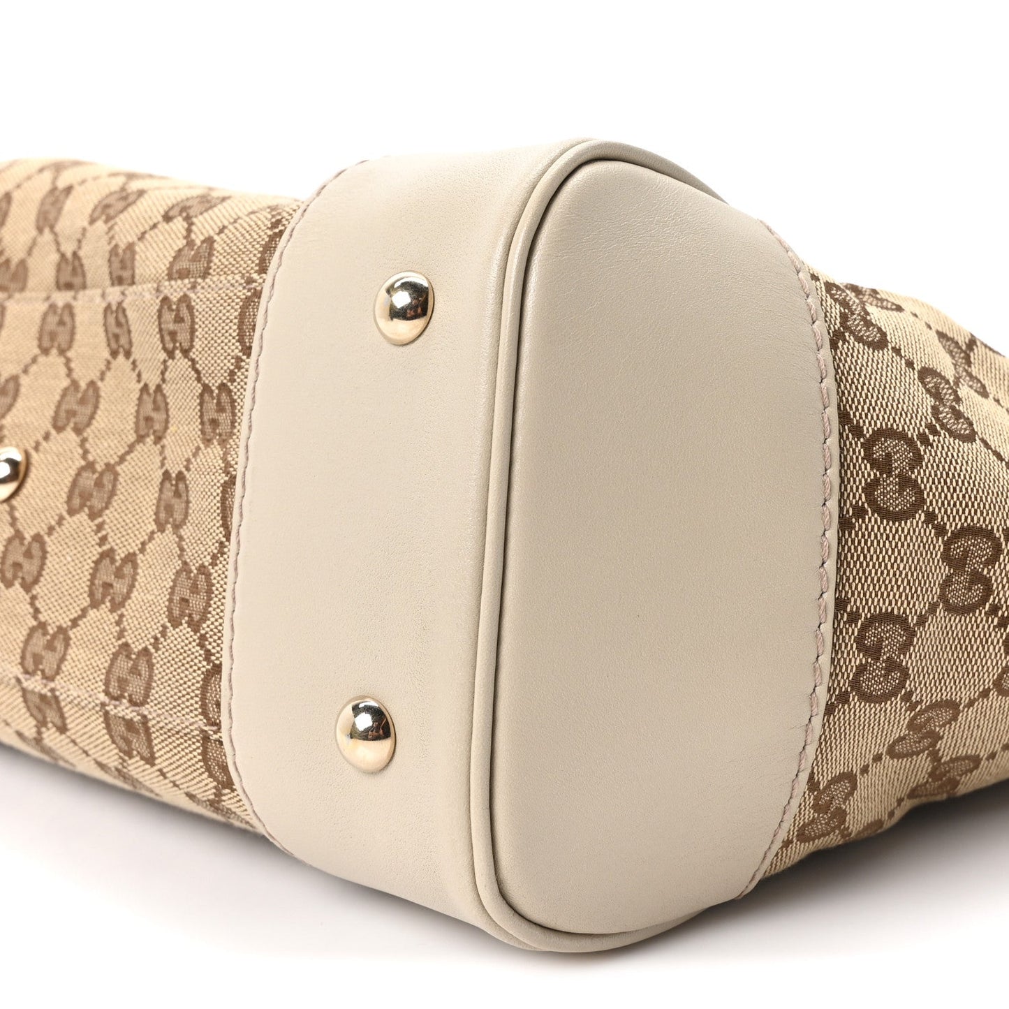 Monogram Web Medium Mayfair Tote Off White