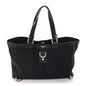 Monogram Large Abbey Tote Black
