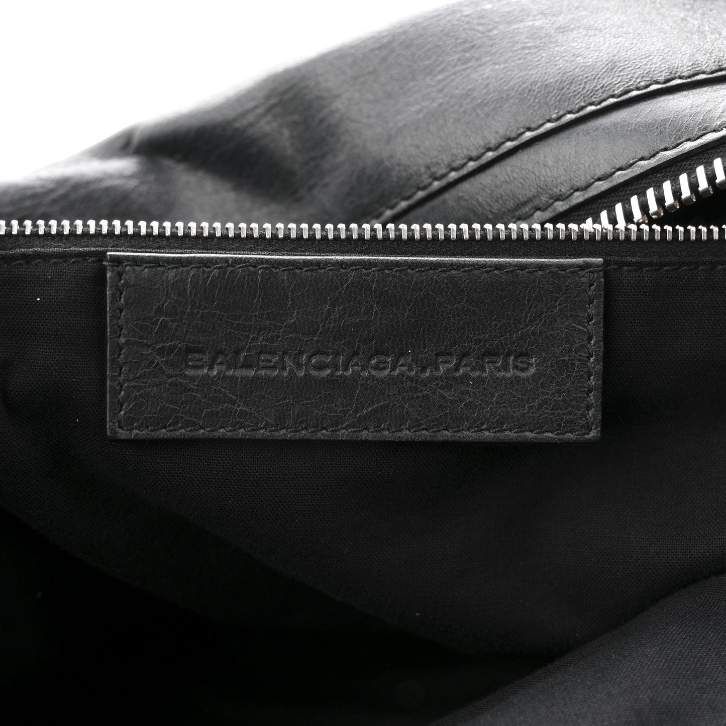 Agneau Giant 21 Silver Hardware Mid Day Black