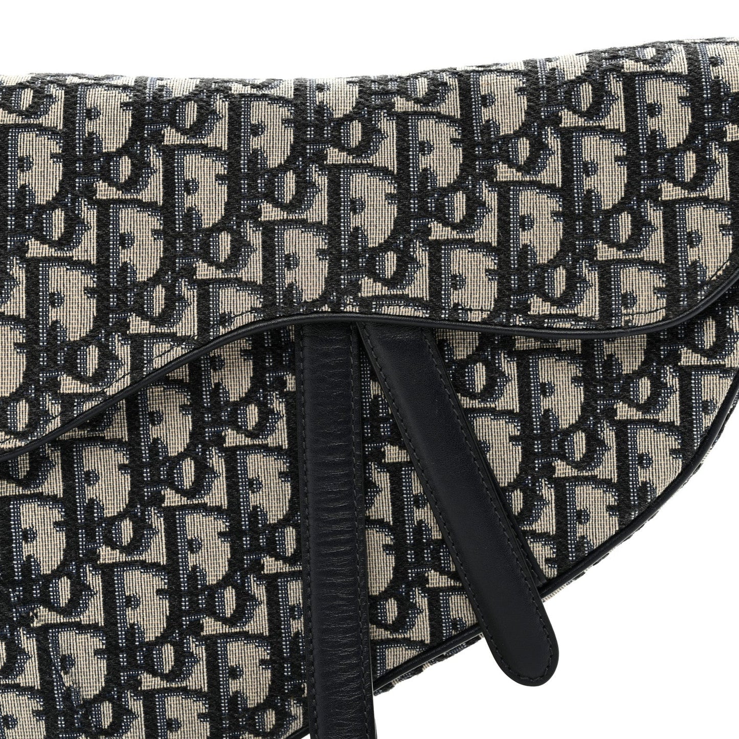 Oblique Saddle Bag Blue