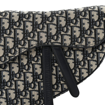 Oblique Saddle Bag Blue