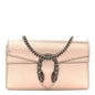 Metallic Calfskin Super Mini Dionysus Shoulder Bag Rose Gold