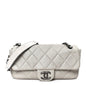 Caviar Quilted Coco Casual Flap Ivory