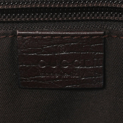 GG Plus Monogram Small Vertical Tote Dark Brown