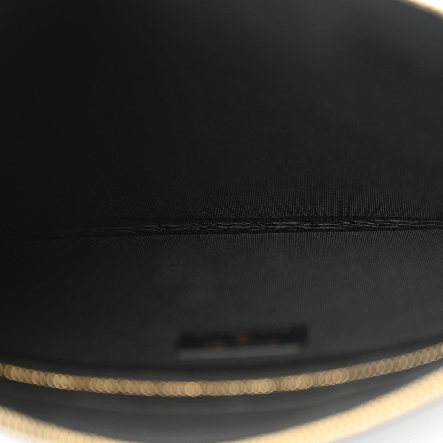 Calfskin Quilted Medium CC Pocket Cosmetic Case Black
