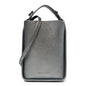 Metallic Calfskin XS Tool 2.0 North-South Tote Silver
