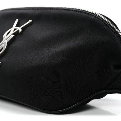 Canvas Monogram Belt Bag Black