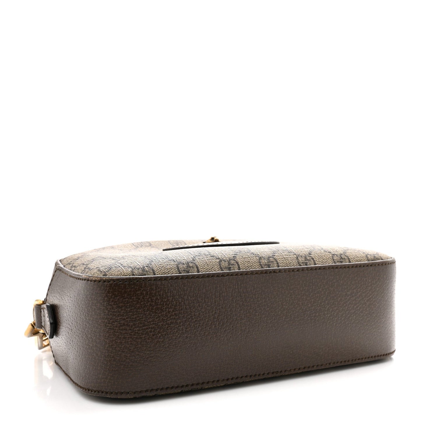 GG Supreme Monogram Web Neo Vintage Shoulder Bag Beige New Acero Crop