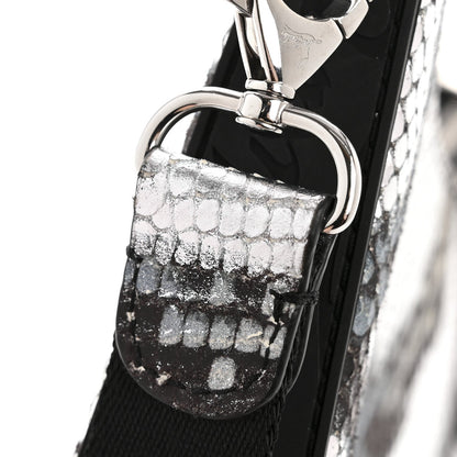 Calfskin Amazonia Loubila Mini Chain Shoulder Bag Multicolor
