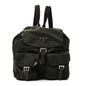 Tessuto Nylon Vela Small Backpack Fumo